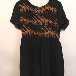 NWT THML Giraffe Dress
